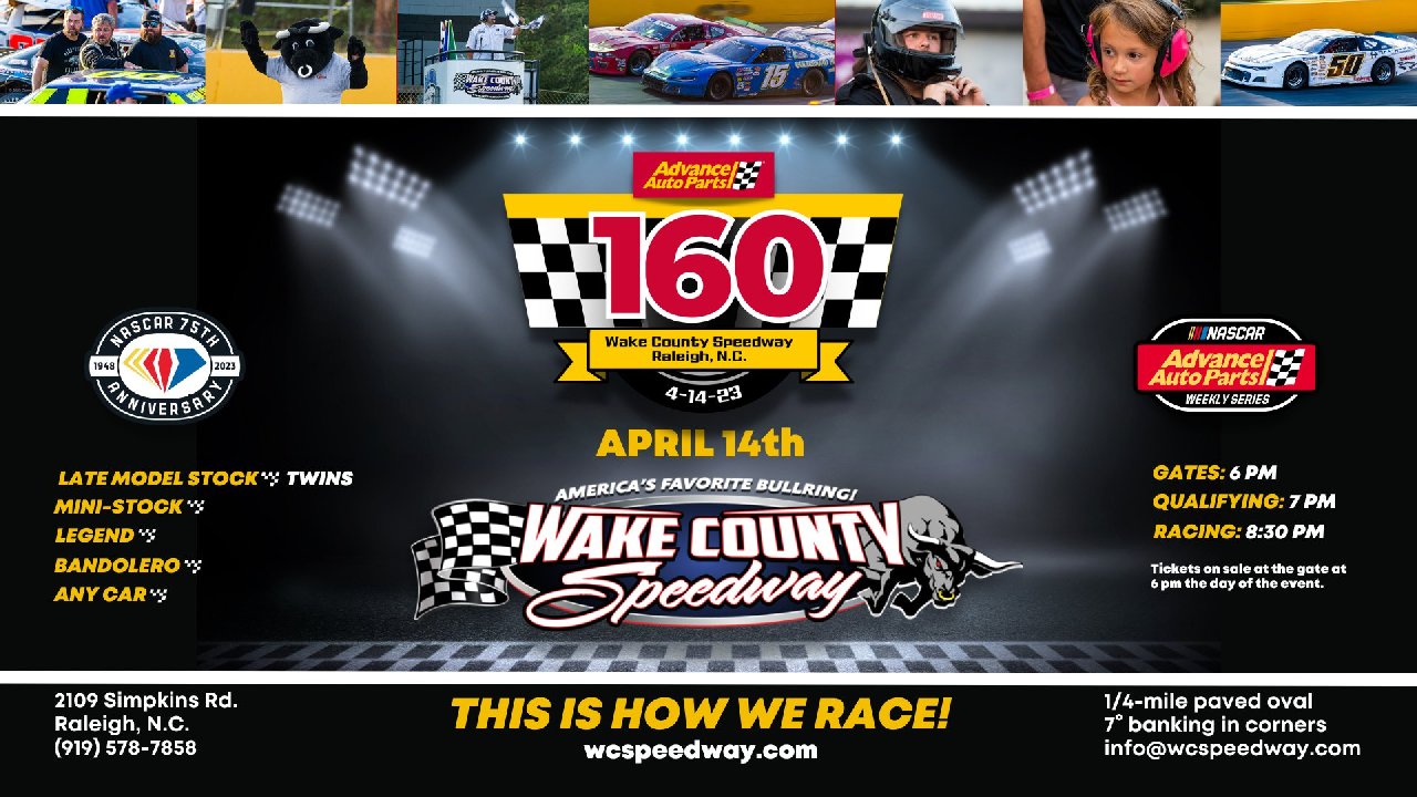 Wake County Speedway Season Opener Postponed to April 14 Legends Nation