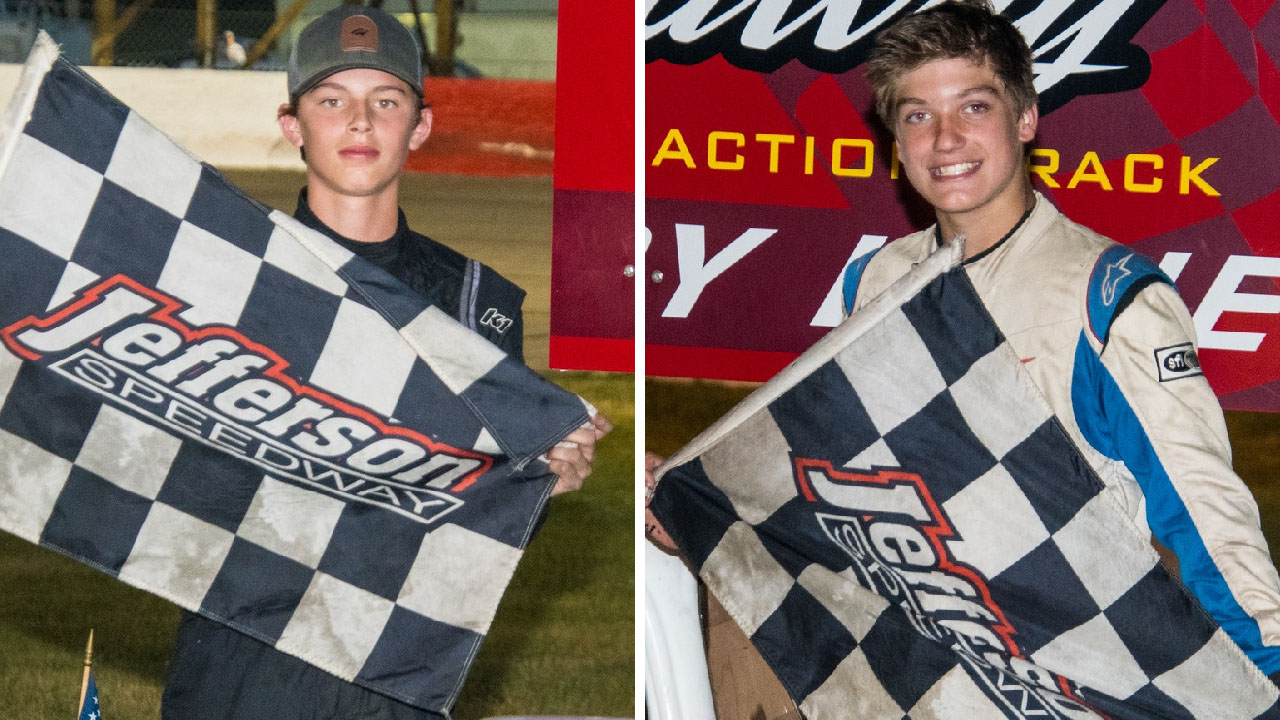 Penn Sauter and Ayrton Brockhouse Victorious at Jefferson Speedway ...