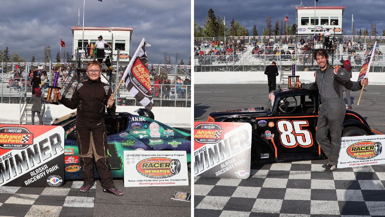Wyatt Flowers and Saygen Boehmer Alaska Raceway Park Saturday Winners ...