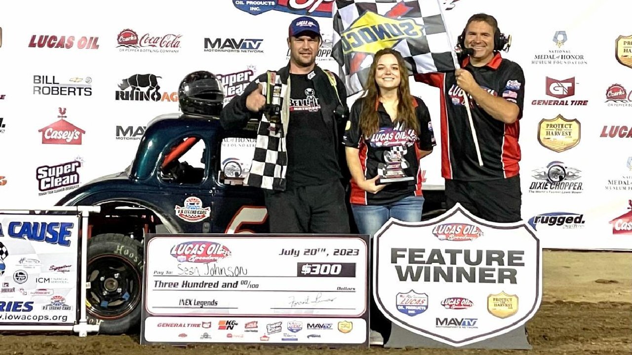 Sean Jones Racing Sean Johnson Wins Lucas Oil Speedway's Thursday Night Madness - Legends ...