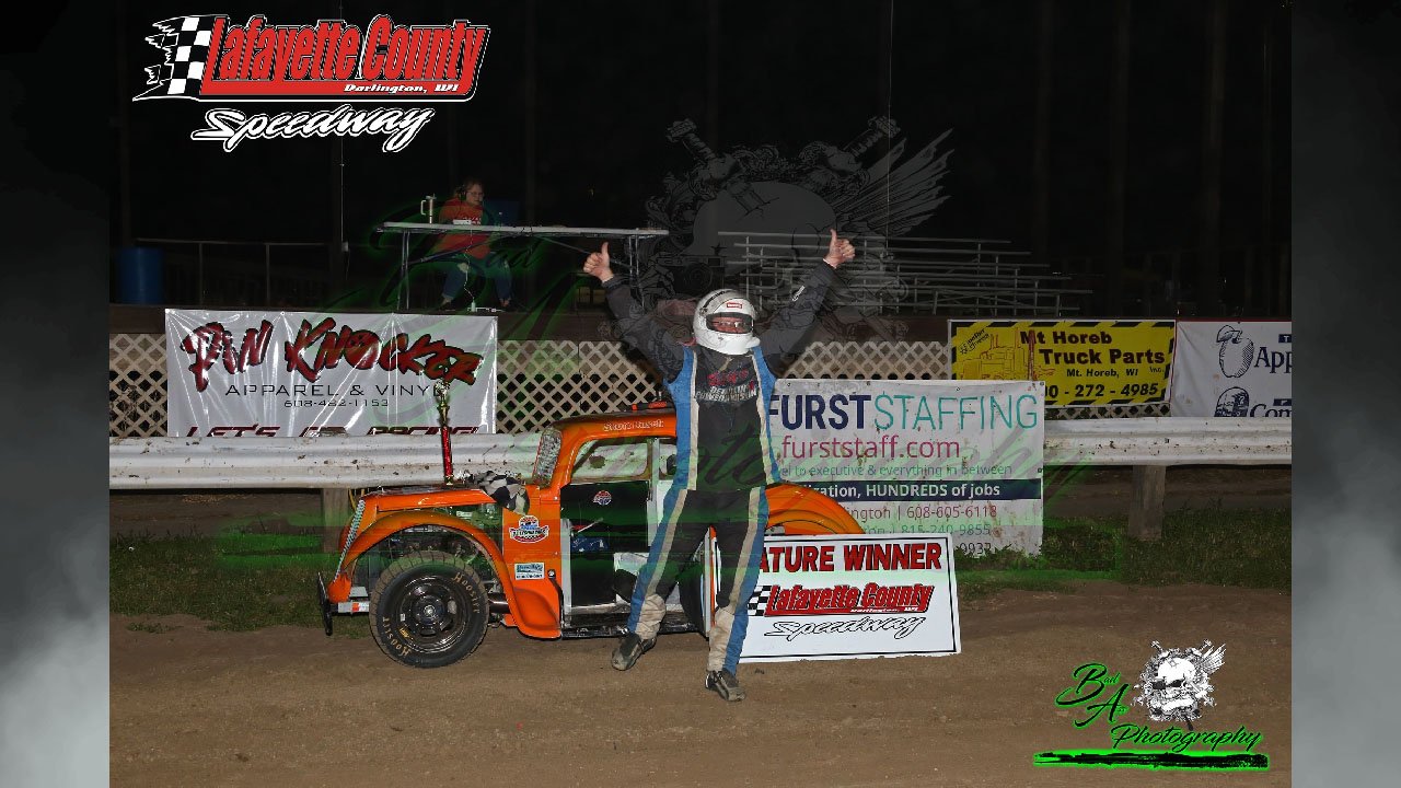 Winbush Racing Scott Busch Wins Friday Feature at Lafayette County Speedway - Legends ...