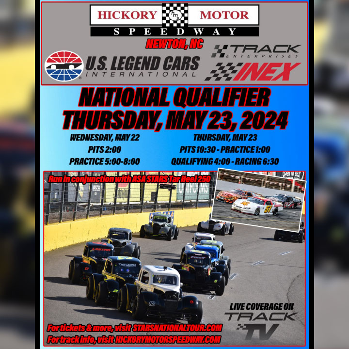 INEX Adds National Qualifier at Hickory Motor Speedway on May 23 ...