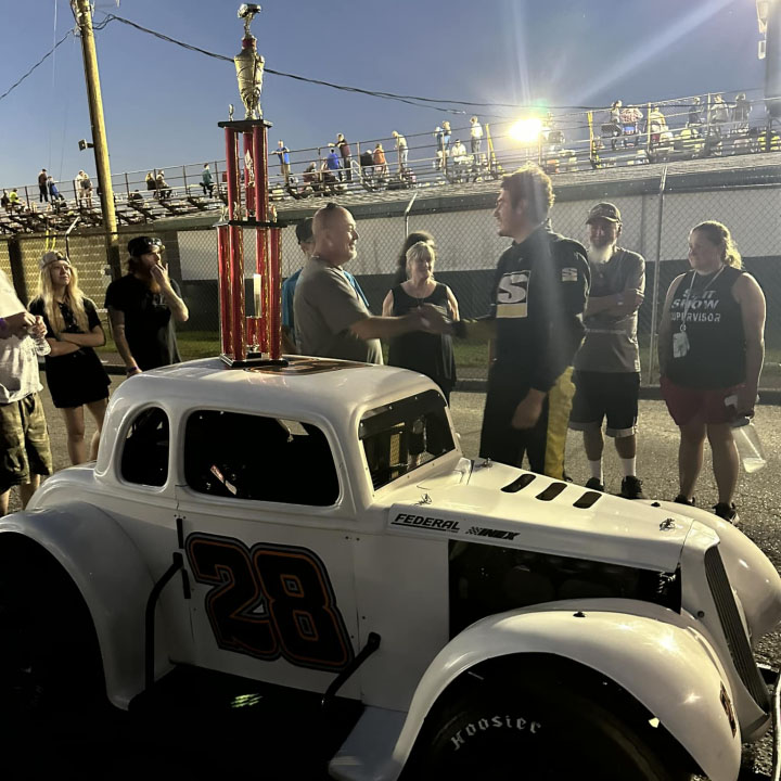 Alan Edsall Wins Hoosier Midwest Legends Series Feature Saturday at ...