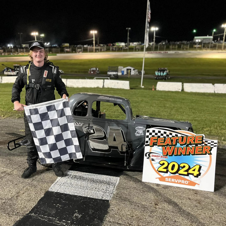 Sam Johnson Wins Hoosier Midwest Legends Series Race at Shady Bowl ...