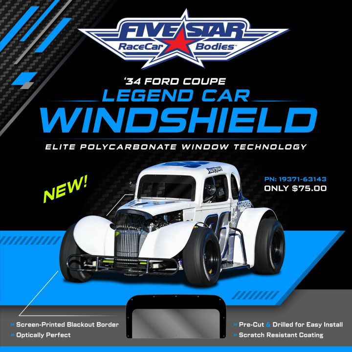 Five Star Polycarbonate Legend Windshield