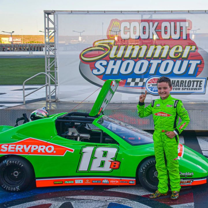 Busch Scores First Victory at Charlotte; Lyons Powers to Checkered Flag ...